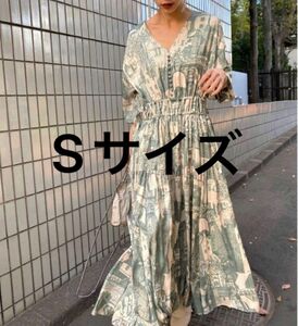 TOWN VOLUME GATHER DRESS AMERI ロングワンピース