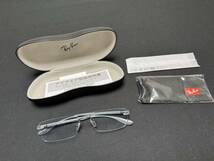 ★未使用品★ Ray-Ban レイバン RB8724 1218 56□17 145 ポリッシュガンメタル_画像7