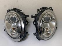 BMWミニMF16SクーパーS【R55-R56】右左HIDヘッドライト純正中古品_画像5