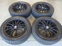 YOKOHAMA iceGUARD SUV G075 235/60R18 + ESTROSA EST-7W 7Jx17+38 114.3-5H 4本セット LEXUS RX,アウトランダーPHEV_画像1