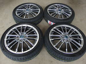 未使用セット!! MONZA warwic Adesser 5Jx16+45 100-4H + KUMHO ECSTa HS51 165/50R16 4本セット 軽自動車