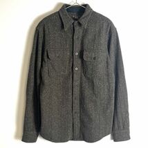 【極美品】RRL WOOL CPO SHIRT ウールシャツ ダブルアールエル_画像1