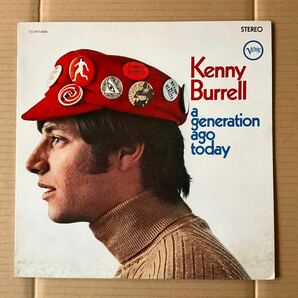 日本盤 KENNY BURRELL - A GENERATION AGO TODAYの画像1