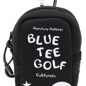 〇4：送料無料【ブラック】ブルーティーゴルフ ”ストレッチ多機能ポーチ AC-009” Blue Tee Golf 送料無料ネコポス対応の画像1