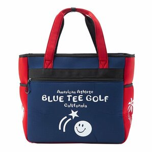 ■1送料無料【ネイビー・レッド】ブルーティーゴルフ ストレッチ 2トーン 大型ボストンバッグ 【BB-001】 BLUE TEE GOLFの画像4