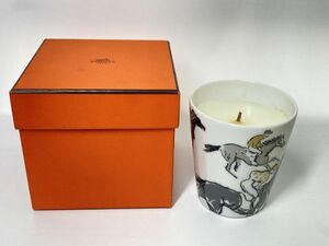 未使用 自宅保管品 エルメス HERMES キャンドル 箱入り 現状品 0301