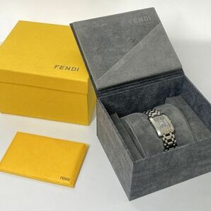 FENDI フェンディ 腕時計 078-7000l-049 サファイアクリスタル orologi コマ・ギャランティカードあり ケース・箱入り 現状品 0301の画像1