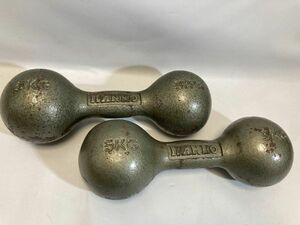 鉄アレイ IVANKO 5KG×2 合計10kg 0316