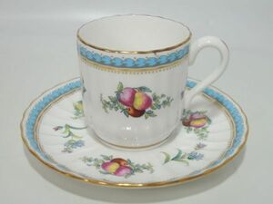 Spode スポード トラップネルスプレイズ エスプレッソカップ＆ソーサー デミタスカップ C&S メイド・イン・イングランド 0325