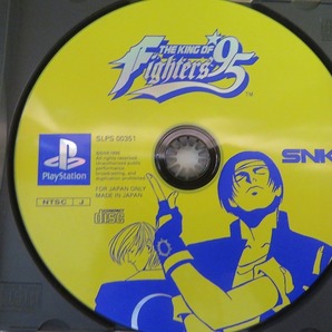 KMG3406★PS ザ・キング・オブ・ファイターズ'95 THE KING OF FIGHTERS'95 ケース付き 説明書無し 起動確認済み 研磨・クリーニング済みの画像5