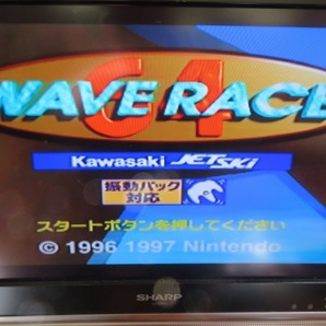 KME13609★N64 ソフトのみ ウエーブレース64 ウェーブレース64 WAVE RACE64 振動パック対応バージョン 起動確認済み クリーニング済みの画像4