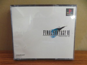 KMG3427★PS ファイナルファンタジー7 FINAL FANTASYⅦ ケース説明書付 起動確認済み 研磨・クリーニング済み プレイステーション