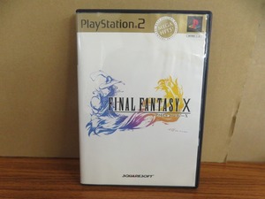 KMG3430★PS2ソフト ファイナルファンタジー10 FINAL FANTASY X ベスト版 ケース説明書付き 起動確認済み 研磨・クリーニング済み