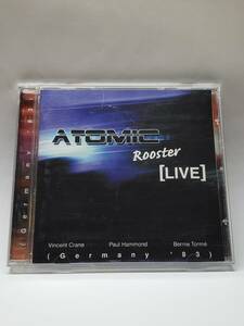 ATOMIC ROOSTER／LIVE IN GERMANY '83／アトミック・ルースター／輸入盤CD／オーダーシート付／2000年発売／廃盤／バーニー・トーメ参加