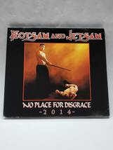 FLOTSAM AND JETSAM/NO PLACE FOR DISGRACE 2014/フロットサム・アンド・ジェットサム/輸入盤CD/特典パッチ付/デジパック仕様/入手困難盤_画像1