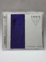 TOBRUK／PLEASURE＋PAIN／輸入盤CD／スリップケース仕様／1987年発表／2ndアルバム／廃盤_画像3