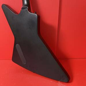 1円～ Epiphone by Gibson GOTHIC EXPLORER エピフォン エクスプローラー エレキギター 本体 艶消しブラックモデル 変形 楽器 器材 現状品の画像5