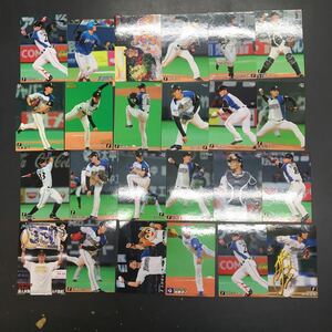 プロ野球チップス 北海道日本ハムファイターズ　カード 24枚 セット　まとめて　カルビー 野球カード