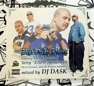 (CD) DJ Dask － Best Of Hi Power / G-rap / G-luv / Gangsta / Gラップ / ギャングスタ / ウェッサイ / HIPHOP / ヒップホップ