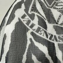 バレンザ スポーツ VALENZA PO SPORTS 半袖 Tシャツ ロゴ シースルー ラインストーン 40 L ホワイト ゼブラ(RF-008)_画像6