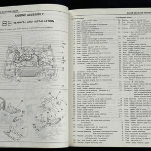 ISUZU IMPULSE (JR)1985 Workshop Manual アメリカ版 いすゞピアッツァ 整備書 JR130 JR120 の画像3