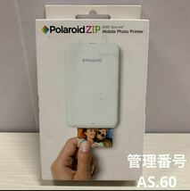 スマホ対応プリンター 手持ちサイズ 充電式Polaroid ZIP Mobile Printer ホワイト POLMP01W 旅行 コンパクト プリンター 写真 Bluetooth_画像1