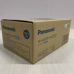 Panasonic パナソニック コードレス電話機(子機1台付き) ホワイト VE-GD27DL-W ホワイト