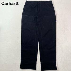 ☆希少☆ Carhartt × HOCKEY ダブルニー　ペインター　パンツ　ブラック　メンズ　34×32