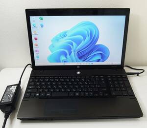 送料込み【Win11 SSD MS office有り】hp ProBook 4520s Corei5-560M　メモリ8G 無線