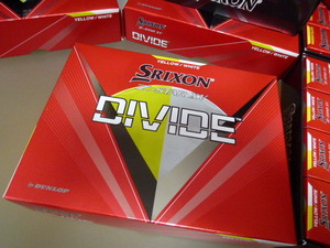 ◆2023年！最新◆SRIXON/スリクソン/日本正規品 NEW Z-STAR XV DIVIDE/イエロー×ホワイト/1ダース/Wナンバー◆松山秀樹！