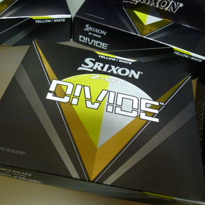 ◆2023年！最新◆SRIXON/スリクソン/日本正規品 NEW Z-STAR DIVIDE/イエロー×ホワイト/2ダース/01・02・03・04◆松山秀樹！の画像5