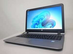 1円～ 美品 HP ProBook 450 G3 Corei7-6500U SSD新品128G＋HDD1T バッテリー新品 (2022-0714-992)