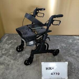 （HK-4770）【中古歩行器】ウェルケアバンク　モアウォークⅡ Sサイズ WCGMP-FW4SBL　消毒洗浄済み　介護用品