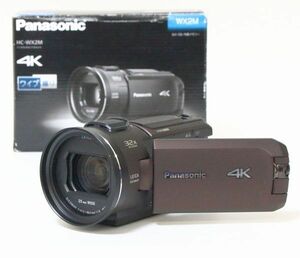 ◇ Panasonic デジタル4Kビデオカメラ HC-WX2M ◇MHD13588　光学24倍ズーム ワイプ撮り