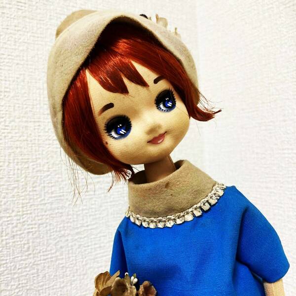 さくら人形 ポーズ人形 美人 高さ 約42.5cm 昭和レトロ