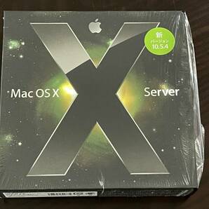 Mac OSX Server 10.5.4 10クライアント MB606J/A シリアルナンバー付きの画像1