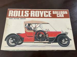 BANDAI Rolls-Royce Balloon Car 1908 Silver Ghost 1/16 バンダイ模型 パーツ未開封