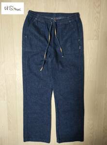 orSlow/オアスロウ/Easy Fatigue Denim PANTS/イージー ファティーグデニムパンツ/ゴムウエスト/閂止め/ごま塩デニム/ポケットピスネーム