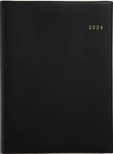 高橋 手帳 2024年 A5 ウィークリー リングダイアリー レフト 黒 No.451 (2024年 1月始まり)