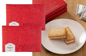 . дуть . Shinshu яблоко бутерброд с маслом печенье 6 штук ×2 коробка 