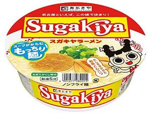 寿がきや カップSUGAKIYAラーメン 100g×12個