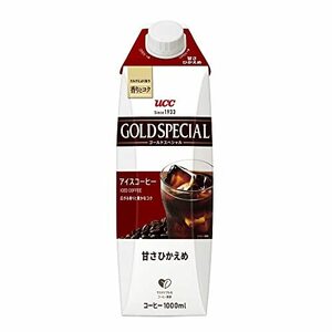 UCC Gold special ice coffee ...... paper pack coffee 1000ml×1 2 ps 