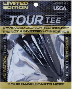 特価！！ゴルフ ティー ツアーティー プロ Tour Tee black リミテッドエディション 4本入り ロング