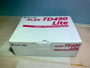 新品未使用　アレクソン ALEX-TD490 LITE ISDNターミナルアダプタ