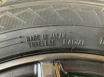 ★未使用品 155/65R14 2023年製 グッドイヤー ICE NAVI 8 アルミ付きWeds TEAD 14×4.5J +45 100 4H 4本Set 軽自動車 冬用 ★送料無料 A_画像8