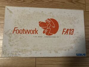 未組立 WAVE 1/24 Footwork FA13 メタル製　デカール付属　1992 鈴木亜久里 プラモデル 車 レース