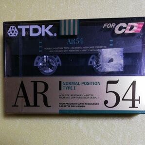 TDK AR54　デジタル対応ノーマルポジション カセットテープ　未開封購入当時品　値下げ済みです。