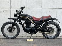 Kawasaki TR250 VMXカスタム 250cc 外装ピカピカ綺麗 タイヤ前後新品 エンジン実動 機関良好 電装灯火類OK _画像2