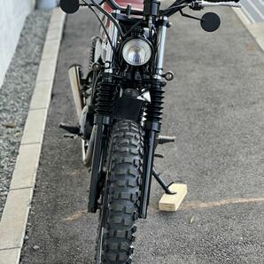 Kawasaki TR250 VMXカスタム 250cc 外装ピカピカ綺麗 タイヤ前後新品 エンジン実動 機関良好 電装灯火類OK の画像9