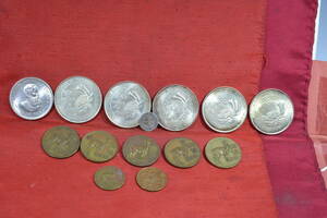身辺整理・ペルー銀貨7枚アルパカ銅貨7枚